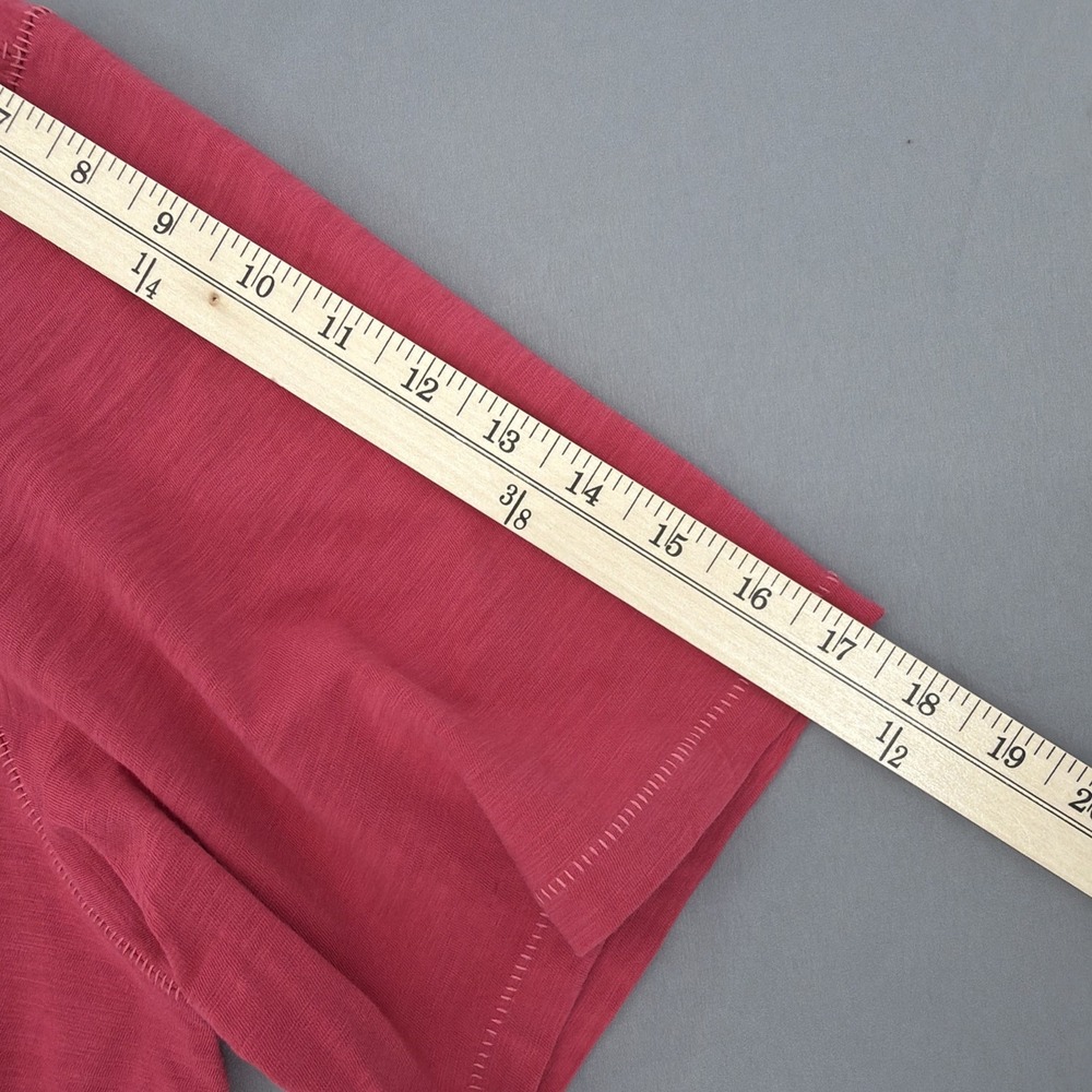 Tommy Bahama Mens Large Pocket Tee Red Slub Knit Casual Beach Shirt - Picture 7 of 10